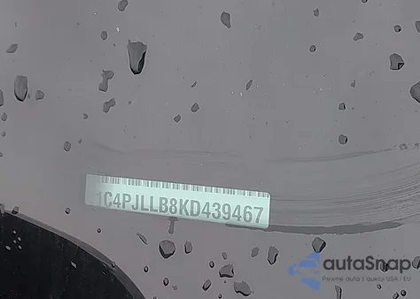 2019 Jeep Cherokee Latitude Plus Fwd from USA, damaged, VIN 1C4PJLLB8KD439467